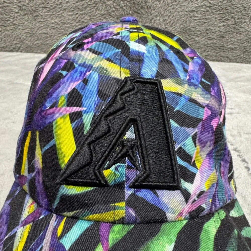 47 Brand Arizona Diamondbacks Baseball Cap Multicolor Tropical Print A Logo OSFA